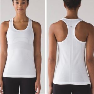 Lululemon Swiftly Tank - White Size 6